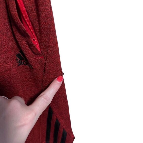 Adidas- Men's Aeroready Axis 2.0 Knit Textured Training Three Stripe Shorts, XL - Picture 5 of 9